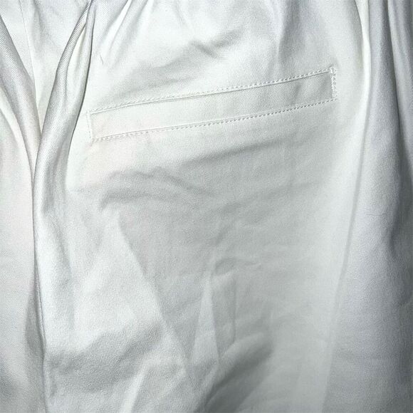 Isaac Mizrahi Women's Plus Size 20 Ivory Dress Pants Straight Leg - Picture 3 of 6